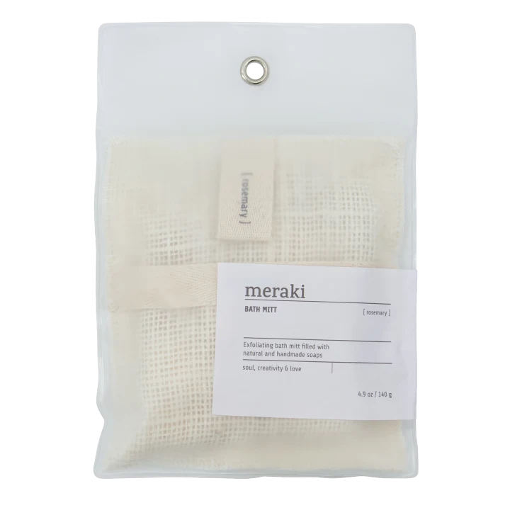 Meraki Bath Mitt Rosemary 140 g Meraki