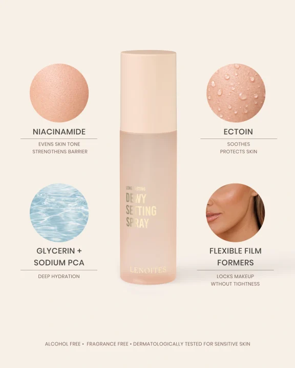 Lenoites Long Lasting Dewy Setting Spray 100 ml Lenoites