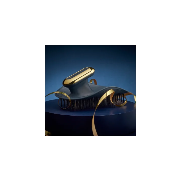 Manta Pulse Deep Ocean Blue Gold with Shower Holder Manta