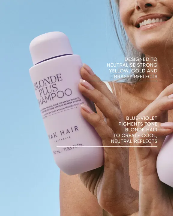 NAK Blonde Plus Shampoo 350 ml NAK