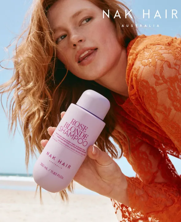 NAK Rose Blonde Shampoo 350 ml NAK