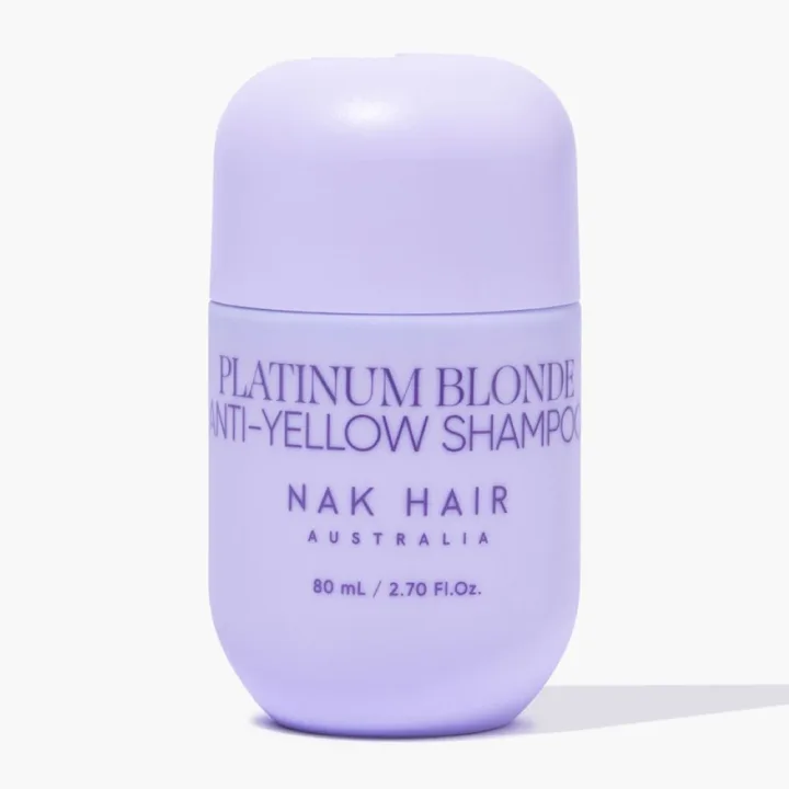 NAK Platinum Blonde Anti-Yellow Shampoo 80 ml NAK