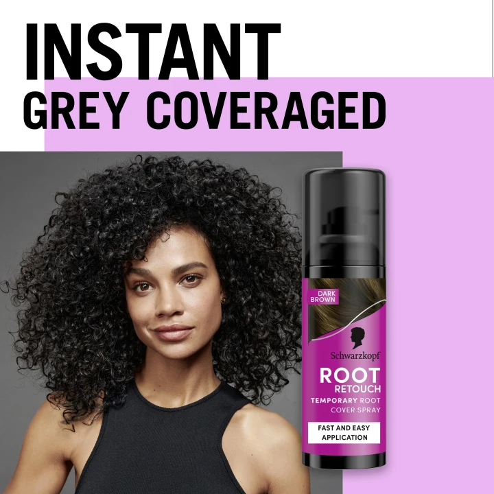 Schwarzkopf Root Retoucher Dark Brown Utväxtspray 120 ml Schwarzkopf