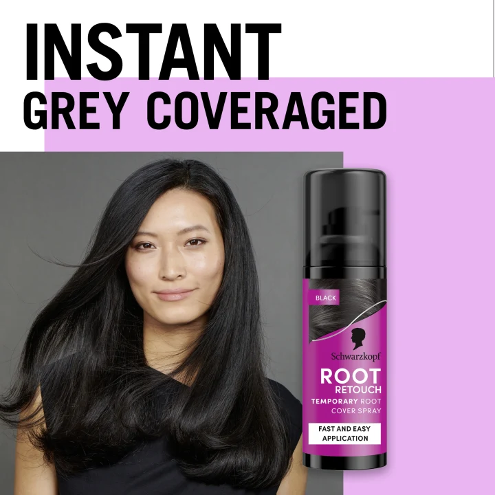 Schwarzkopf Root Retoucher Black Utväxtspray 120 ml Schwarzkopf