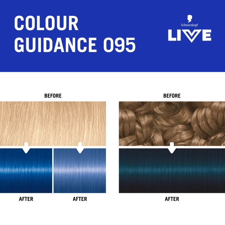 Schwarzkopf LIVE Color Moment 95 Electric Blue Schwarzkopf
