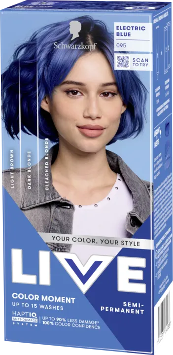 Schwarzkopf LIVE Color Moment 95 Electric Blue Schwarzkopf