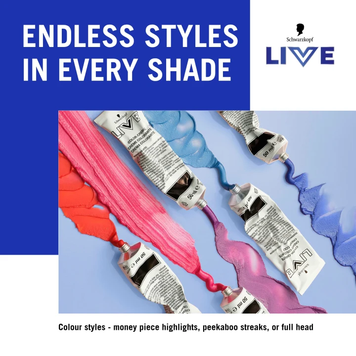 Schwarzkopf LIVE Color Moment 95 Electric Blue Schwarzkopf