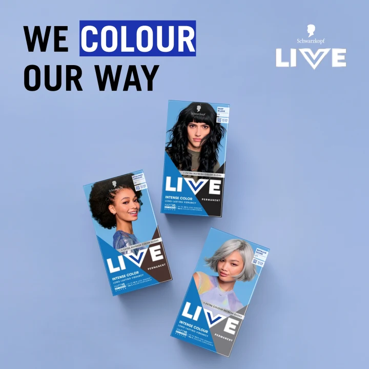 Schwarzkopf LIVE Intense Color 99 Deep Black Schwarzkopf