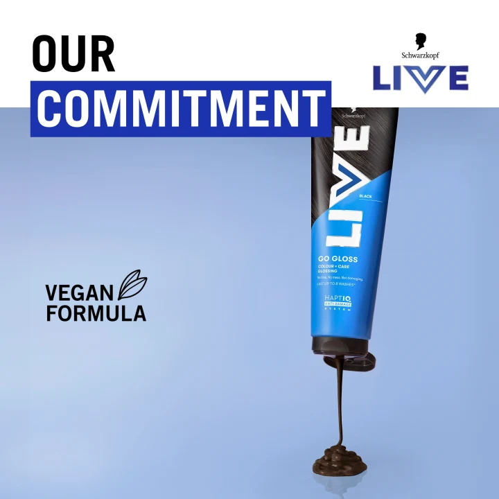 Schwarzkopf LIVE Go Gloss 150 ml Onyx Schwarzkopf