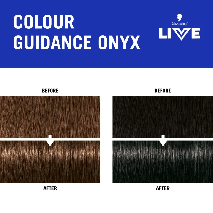 Schwarzkopf LIVE Go Gloss 150 ml Onyx Schwarzkopf