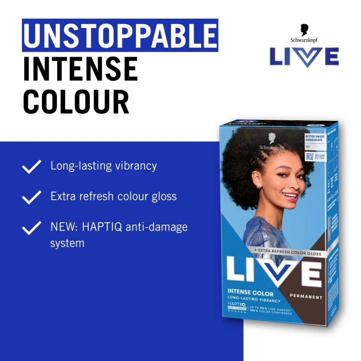 Schwarzkopf LIVE Intense Color 89 Bitter Sweet Chocolate Schwarzkopf