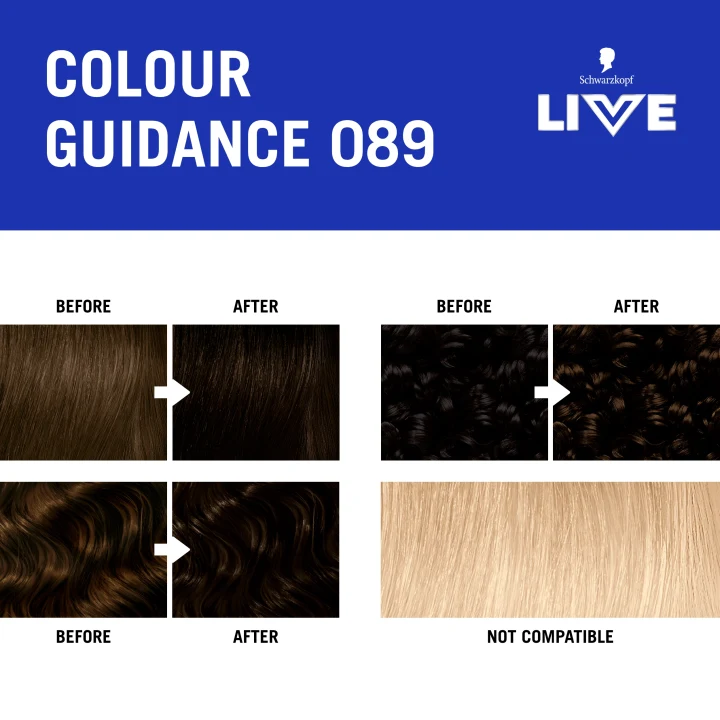 Schwarzkopf LIVE Intense Color 89 Bitter Sweet Chocolate Schwarzkopf