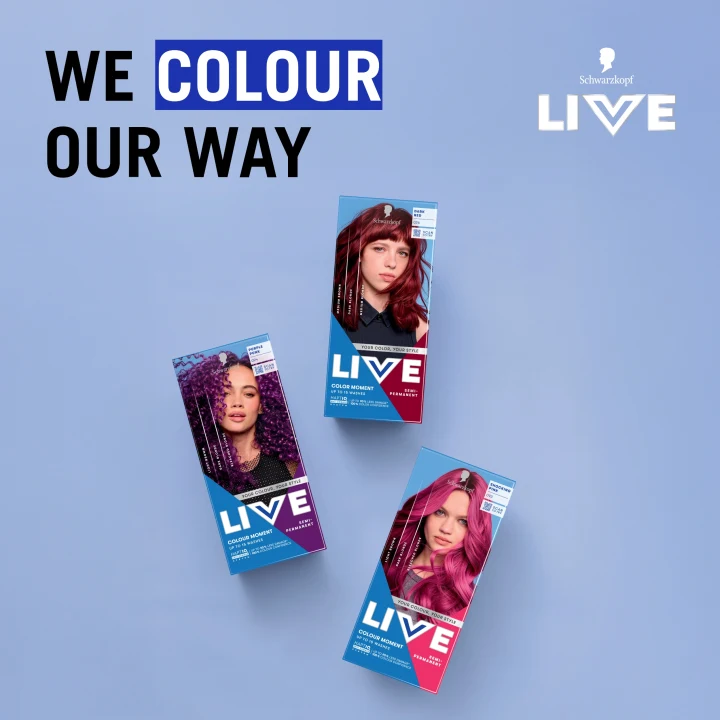 Schwarzkopf LIVE Color Moment 026 Dark Red Schwarzkopf
