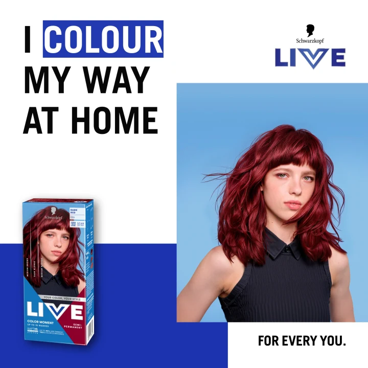 Schwarzkopf LIVE Color Moment 026 Dark Red Schwarzkopf