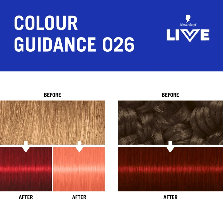 Schwarzkopf LIVE Color Moment 026 Dark Red Schwarzkopf
