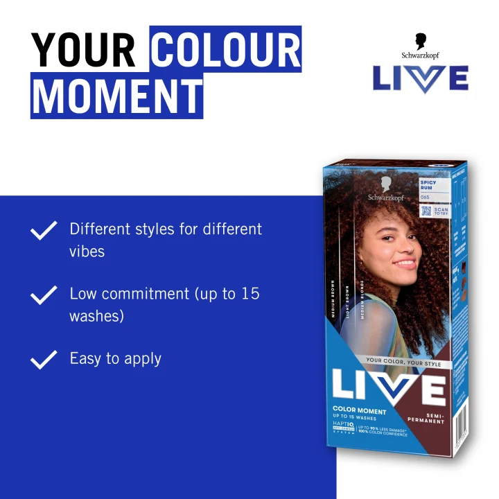 Schwarzkopf LIVE Color Moment 065 Spicy Rum Schwarzkopf