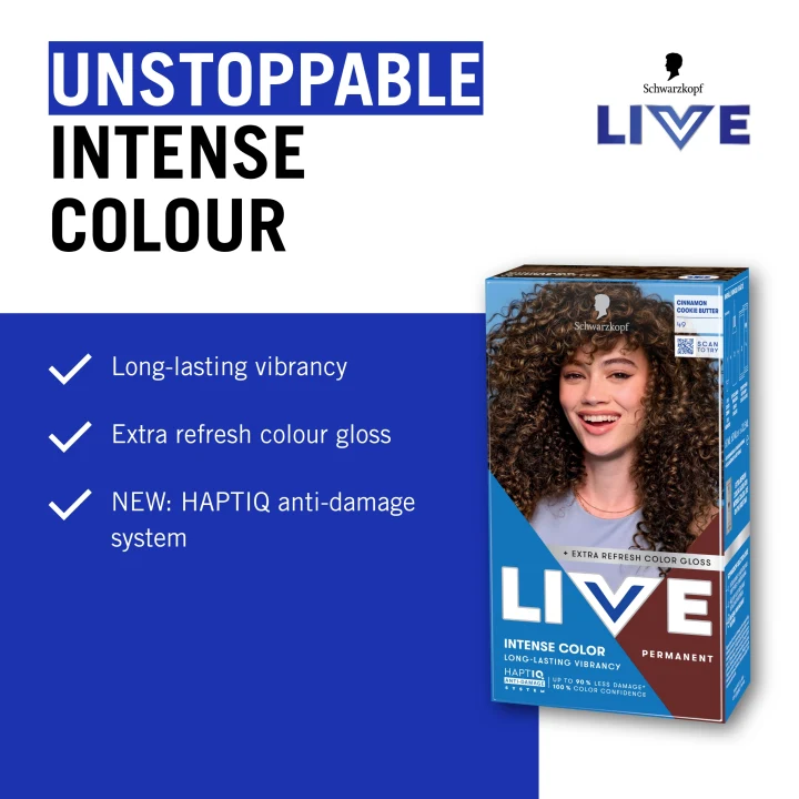 Schwarzkopf LIVE Intense Color 49 Cinnamon Cookie Butter Schwarzkopf