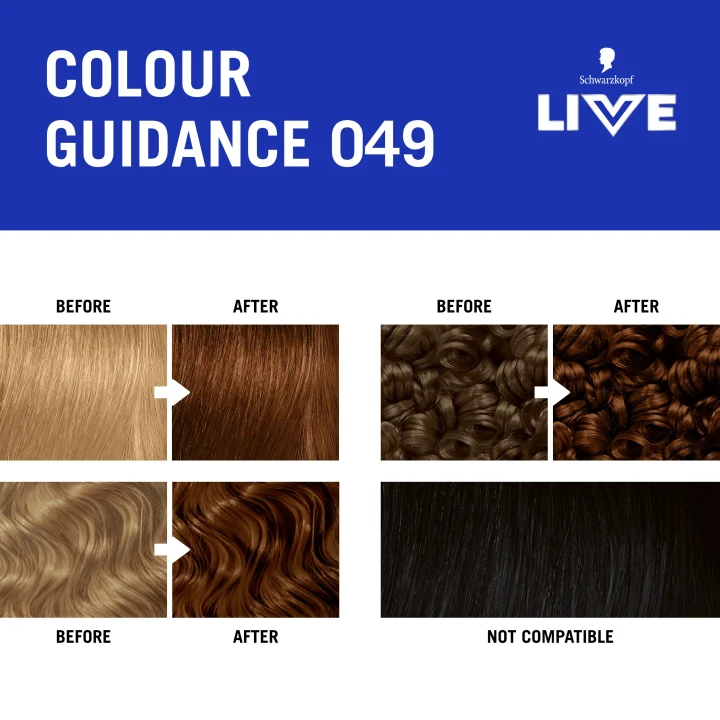Schwarzkopf LIVE Intense Color 49 Cinnamon Cookie Butter Schwarzkopf