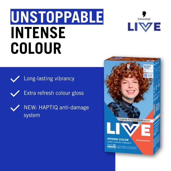 Schwarzkopf LIVE Intense Color 30 Mango Twist Schwarzkopf