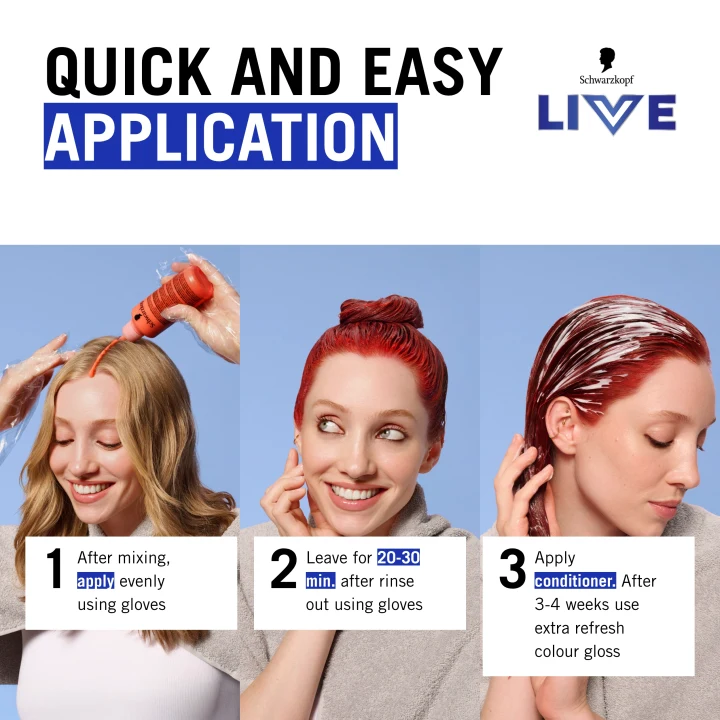 Schwarzkopf LIVE Intense Color U67 Blue Mercury Schwarzkopf