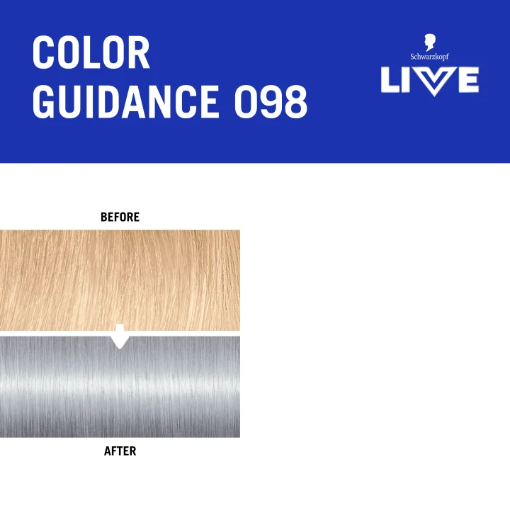 Schwarzkopf LIVE Color Moment 98 Steel Silver Schwarzkopf