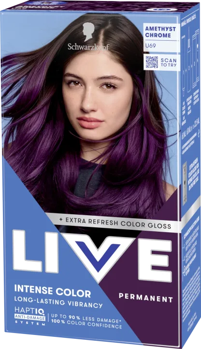 Schwarzkopf LIVE Intense Color U69 Amethyst Chrome Schwarzkopf