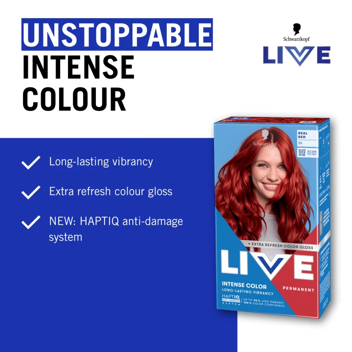 Schwarzkopf LIVE Intense Color 35 Real Red Schwarzkopf