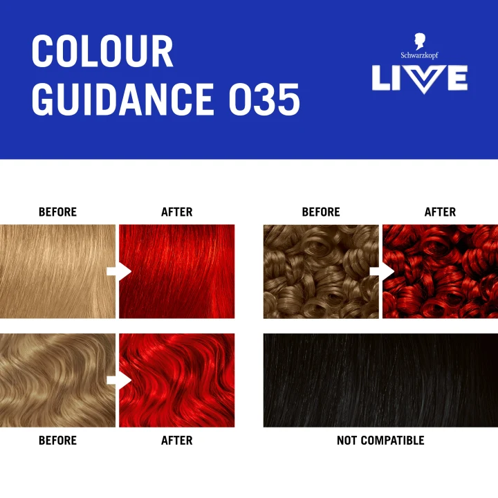 Schwarzkopf LIVE Intense Color 35 Real Red Schwarzkopf