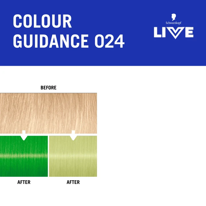 Schwarzkopf LIVE Color Moment 024 Vivid Green Schwarzkopf