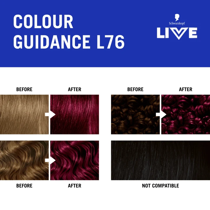 Schwarzkopf LIVE Intense Color L76 Ultra Violet Schwarzkopf
