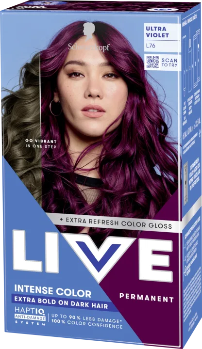 Schwarzkopf LIVE Intense Color L76 Ultra Violet Schwarzkopf