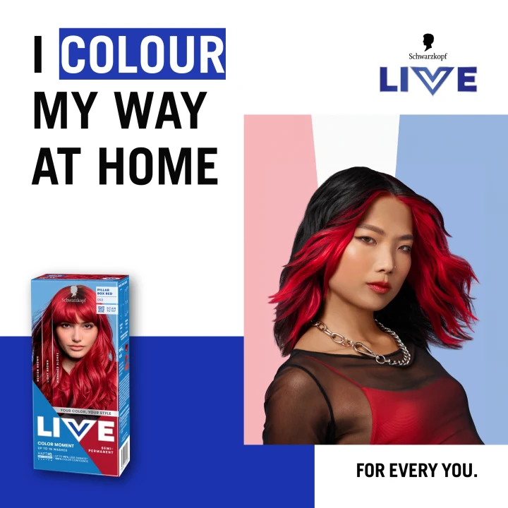 Schwarzkopf LIVE Color Moment 92 Pillar Box Red Schwarzkopf