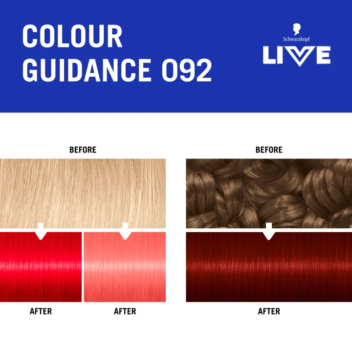 Schwarzkopf LIVE Color Moment 92 Pillar Box Red Schwarzkopf