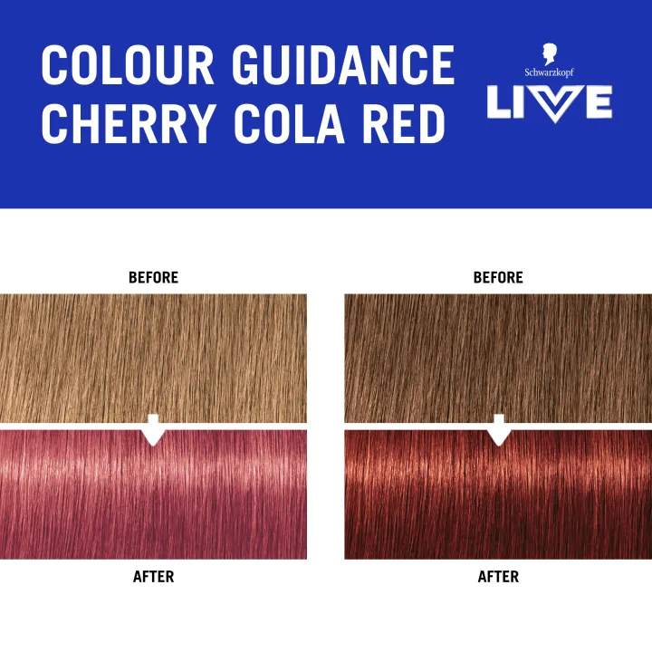 Schwarzkopf LIVE Go Gloss 150 ml Cherry Cola Red Schwarzkopf