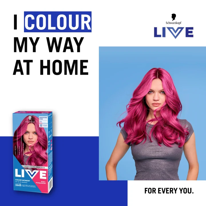 Schwarzkopf LIVE Color Moment 93 Shocking Pink Schwarzkopf