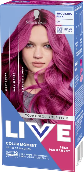Schwarzkopf LIVE Color Moment 93 Shocking Pink Schwarzkopf