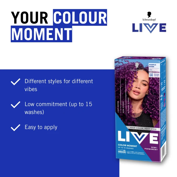 Schwarzkopf LIVE Color Moment 94 Purple Punk Schwarzkopf