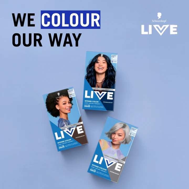 Schwarzkopf LIVE Intense Color 90 Cosmic Blue Schwarzkopf