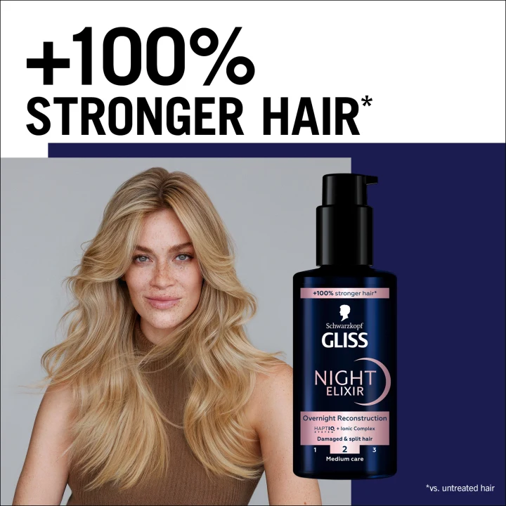 Schwarzkopf Gliss Night Elixir Overnight Reconstruction 100 ml Schwarzkopf