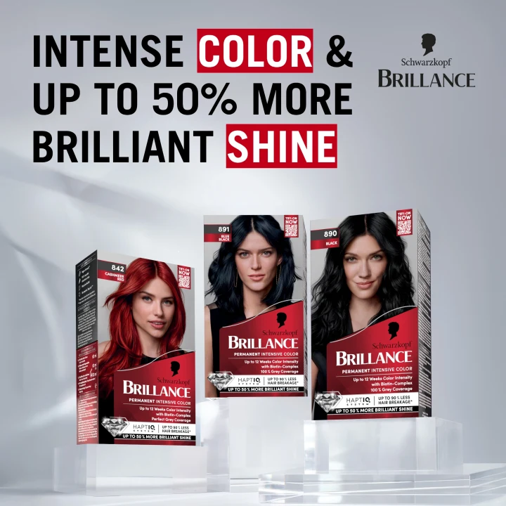 Schwarzkopf Brillance Permanent Intensive Color 891 Blue Black Schwarzkopf