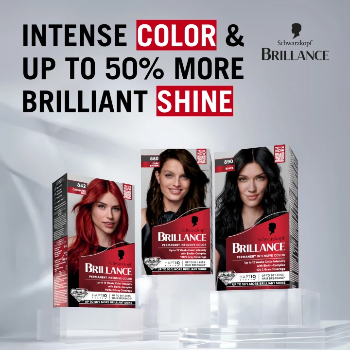 Schwarzkopf Brillance Permanent Intensive Color 880 Dark Brown Schwarzkopf