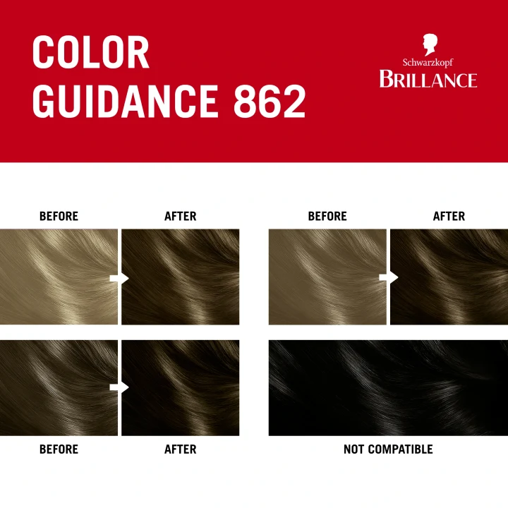 Schwarzkopf Brillance Permanent Intensive Color 862 Natural Brown Schwarzkopf