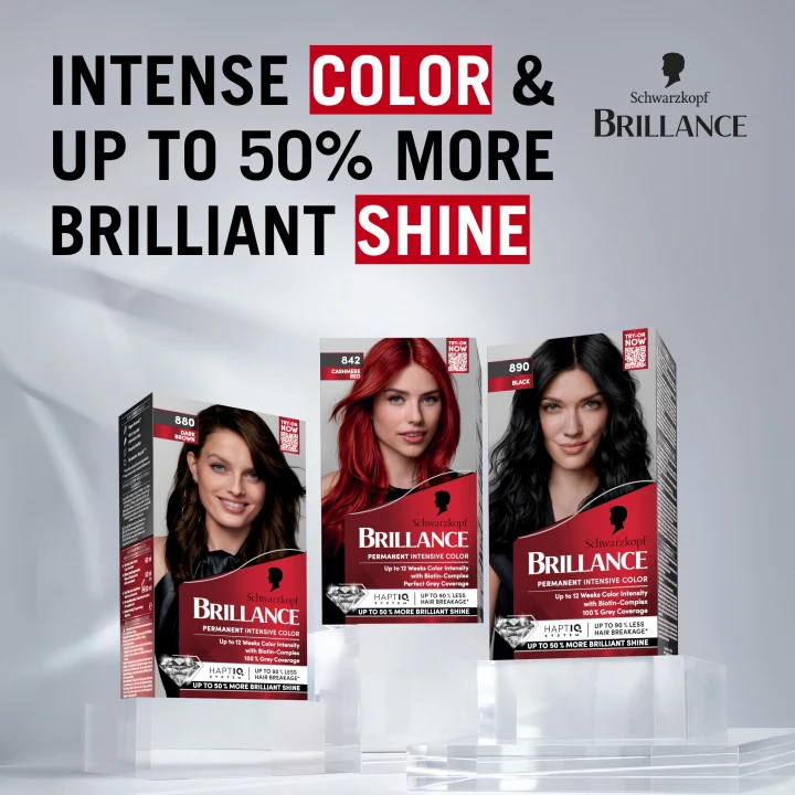 Schwarzkopf Brillance Permanent Intensive Color 842 Cashmere Schwarzkopf