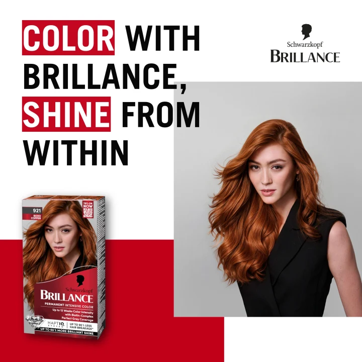 Schwarzkopf Brillance Permanent Intensive Color 921 Boho Copper Schwarzkopf