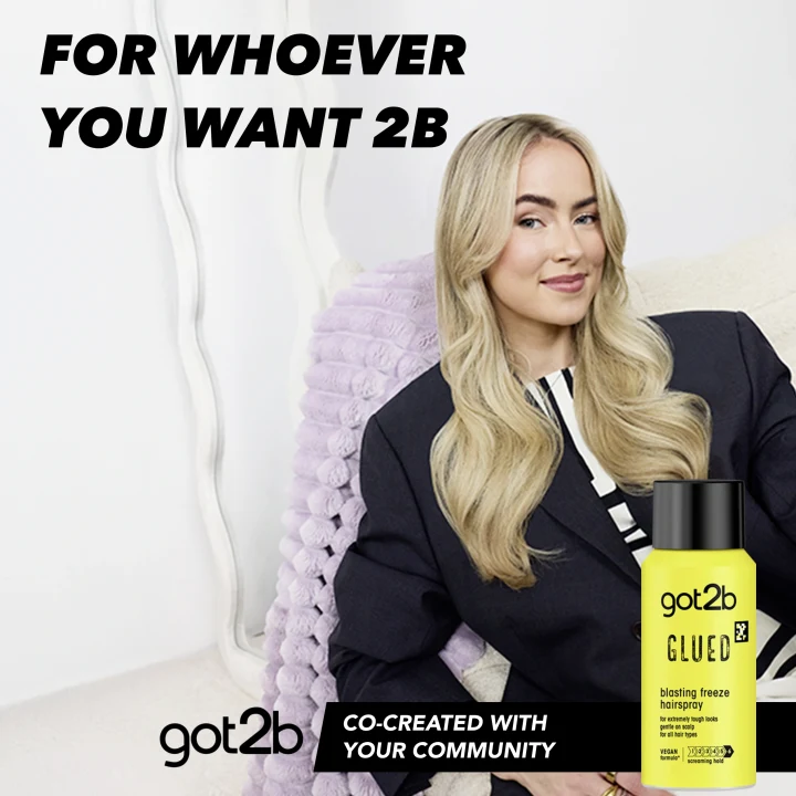 Schwarzkopf Got2b Glued Blasting Freeze Hairspray Mini 100ml Schwarzkopf