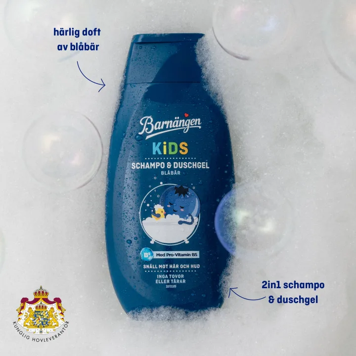 Barnängen Kids Schampo & Duschgel Blåbär 250 ml Barnängen