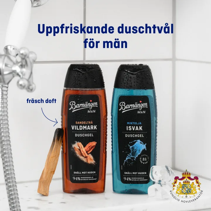 Barnängen MAN Duschgel Mintolja Isvak 250 ml Barnängen