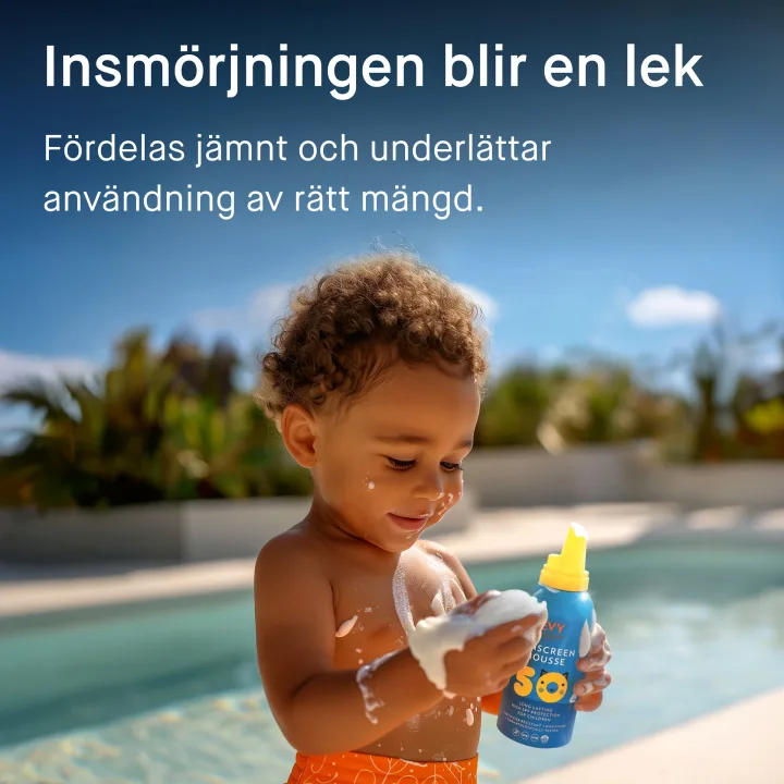Evy Sunscreen Mousse Kids SPF 30, 150 ml Evy