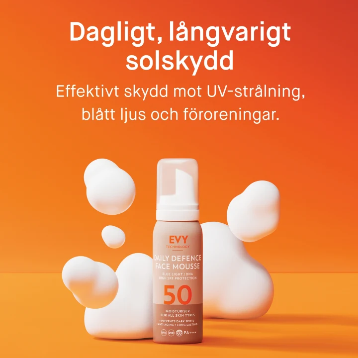 Evy Sun Daily Defense Face Mousse SPF 50, 75ml Evy