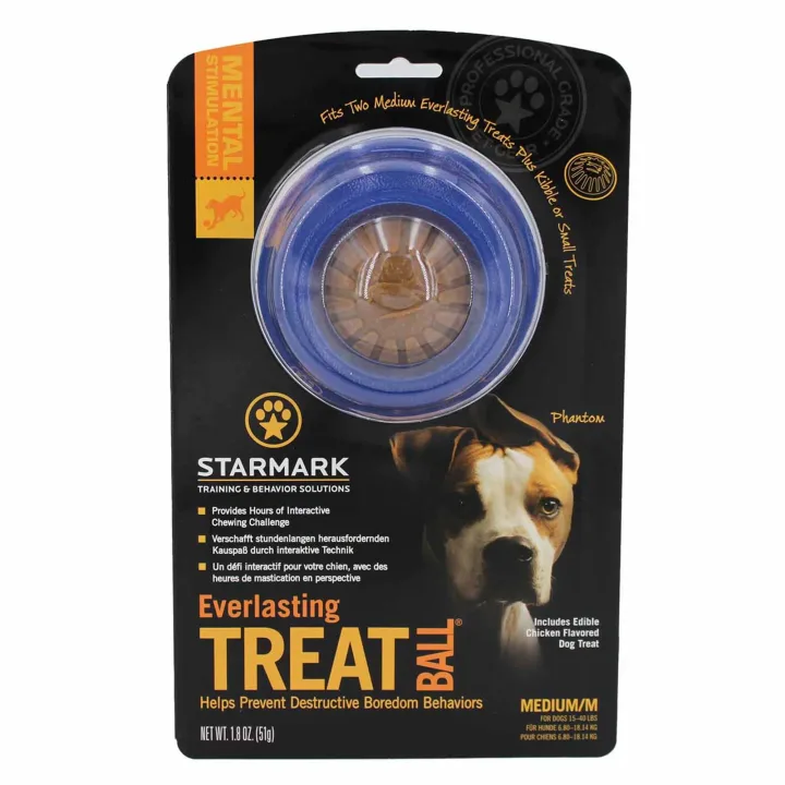 Starmark Treatball Blå Medium 9.5 cm Starmark